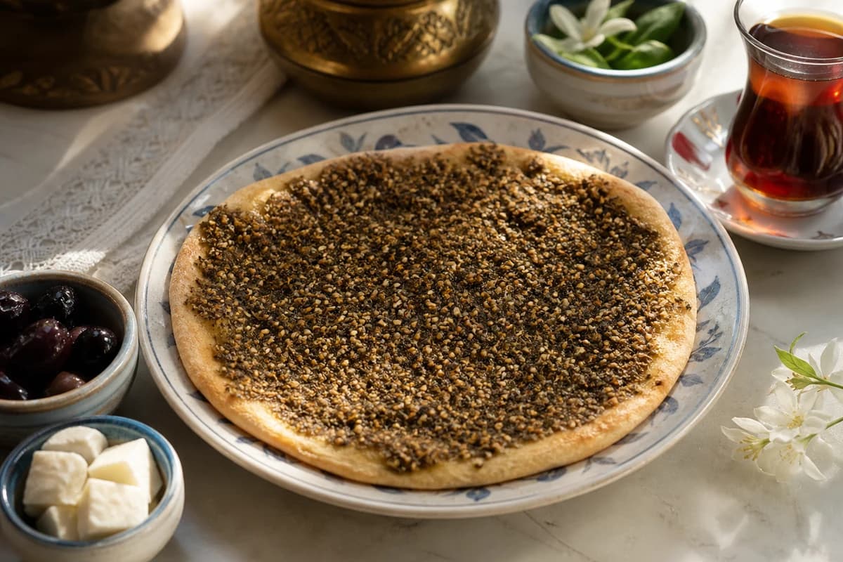 منقوشة زعتر